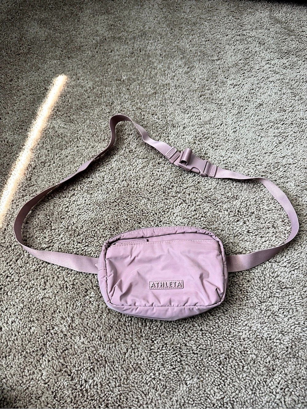 Athleta All About Crossbody Belt Bag Pink